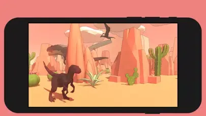 Tangkapan skrin Rogue Dino Runner
