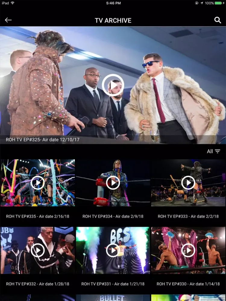 Ring Of Honor iPad  স্ক্রিনশট