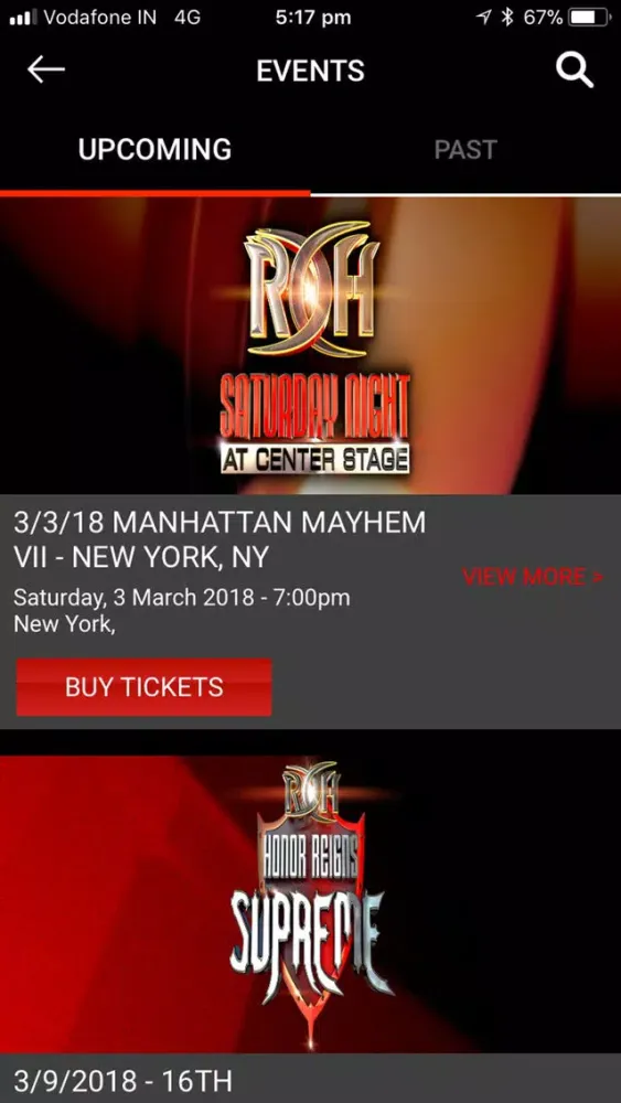 Ring Of Honor স্ক্রিনশট