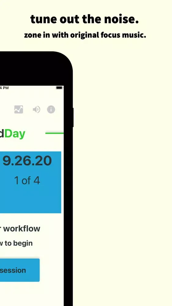goodDay - pace your workflow স্ক্রিনশট