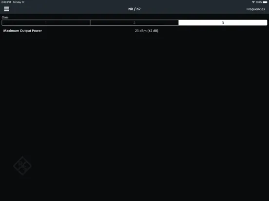 Capturas de tela do Wireless Comm. Calculator iPad 