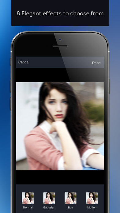 Blur Photo Effects 스크린샷