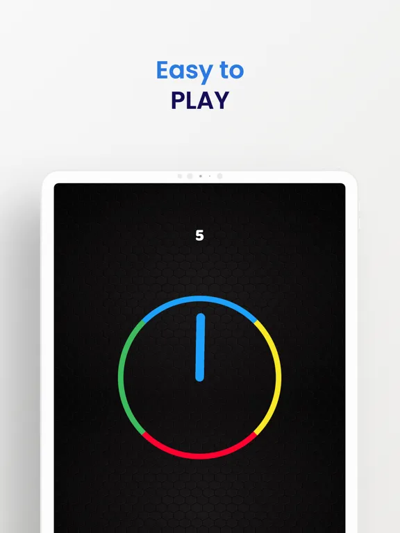 Crazy Wheel- Ticking colors iPad  Screenshots