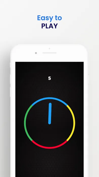 Crazy Wheel- Ticking colors Screenshots