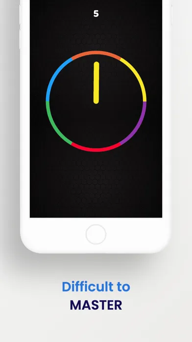 Crazy Wheel- Ticking colors Screenshots