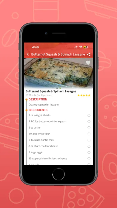 Скриншоты Easy Recipes for you
