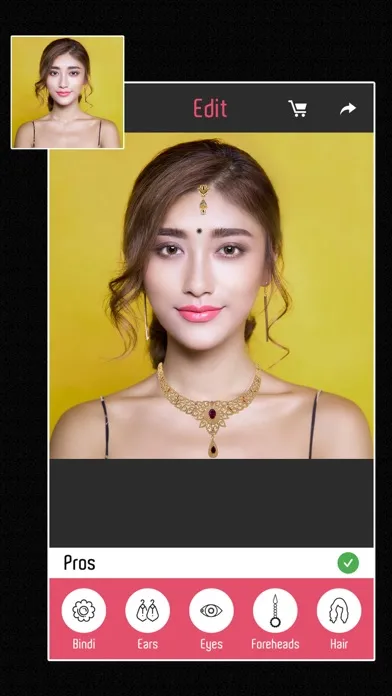 Screenshot di Face Makeup Editor -Makeup Kit