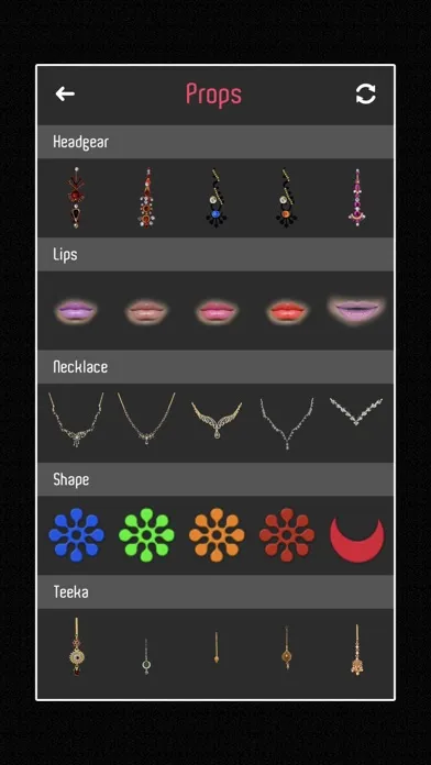 Screenshot di Face Makeup Editor -Makeup Kit