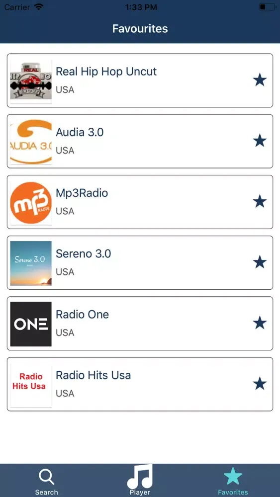 Radio Tune In Screenshots