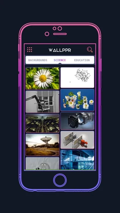 WALLPPR - HD & 4K Wallpapers سکرین شاٹس