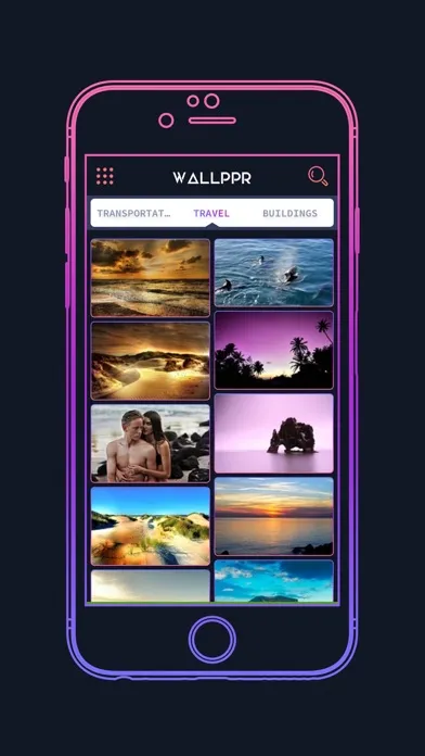 WALLPPR - HD & 4K Wallpapers سکرین شاٹس