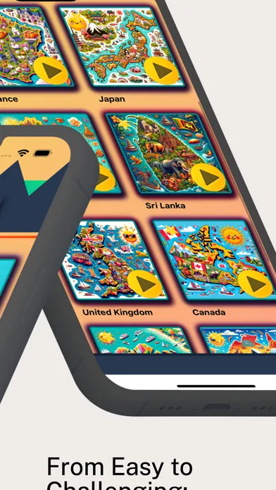 Ảnh chụp màn hình của Geo Puzzle Game