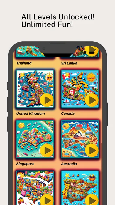 Ảnh chụp màn hình của Geo Puzzle Game
