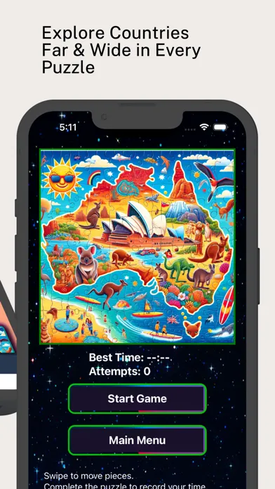 Ảnh chụp màn hình của Geo Puzzle Game