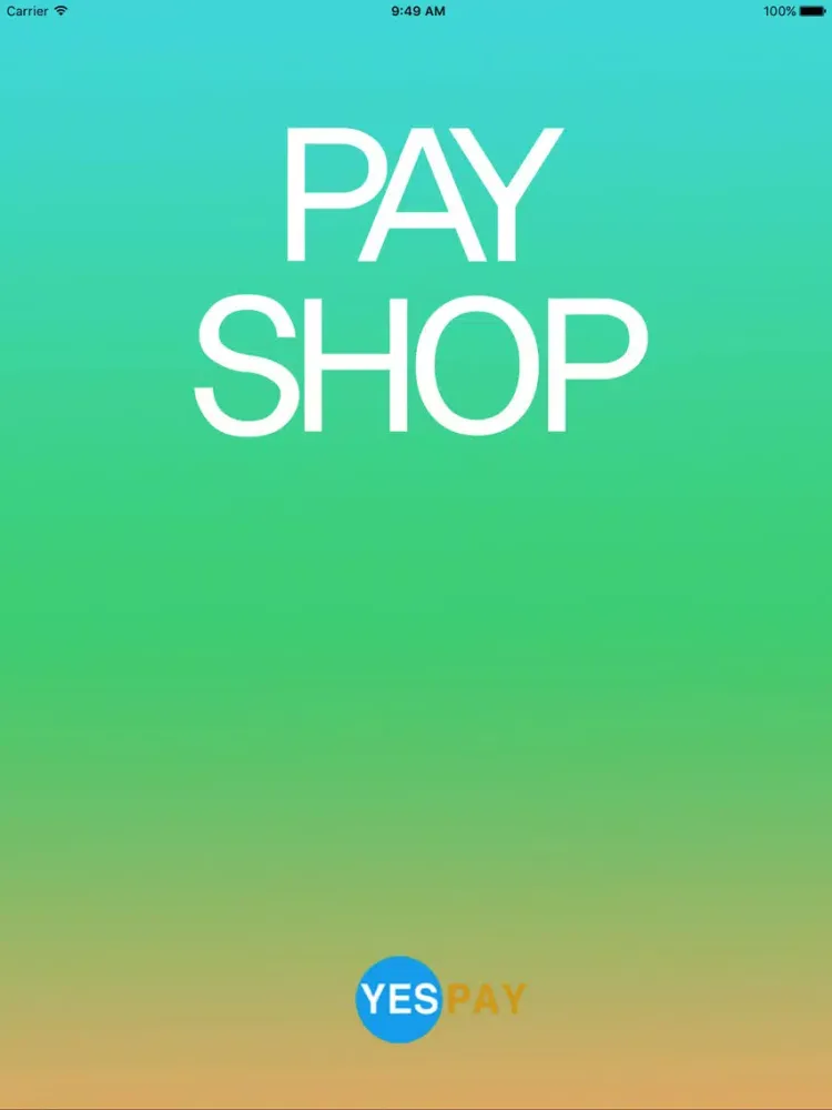 Скриншоты PAYSHOP_YESPAY 결제 iPad 