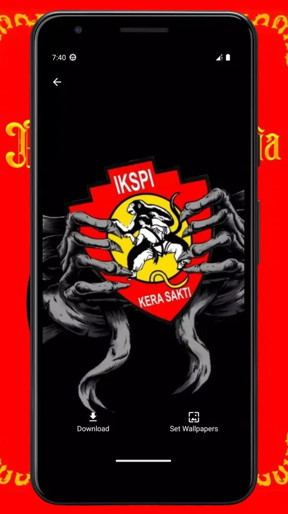 Capturas de tela do Wallpaper IKSPI Kera Sakti HD