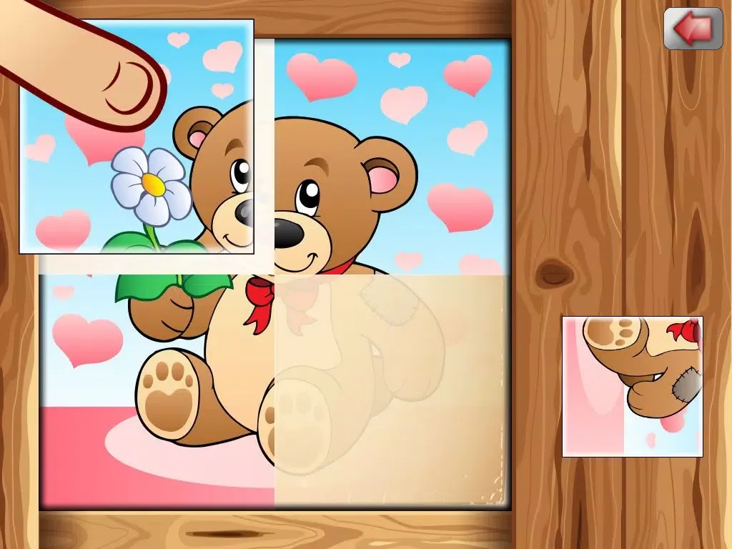 Скриншоты Amusing Kids Puzzles - cute scenes for kids, toddlers and families iPad 