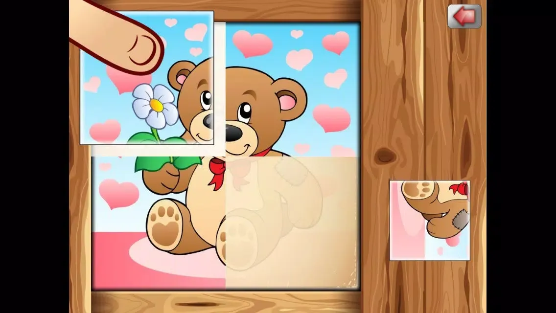 Скриншоты Amusing Kids Puzzles - cute scenes for kids, toddlers and families