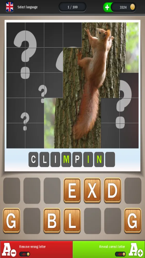 Animals Can Also - Reveal the picture, guess the word and solve the quiz スクリーンショット
