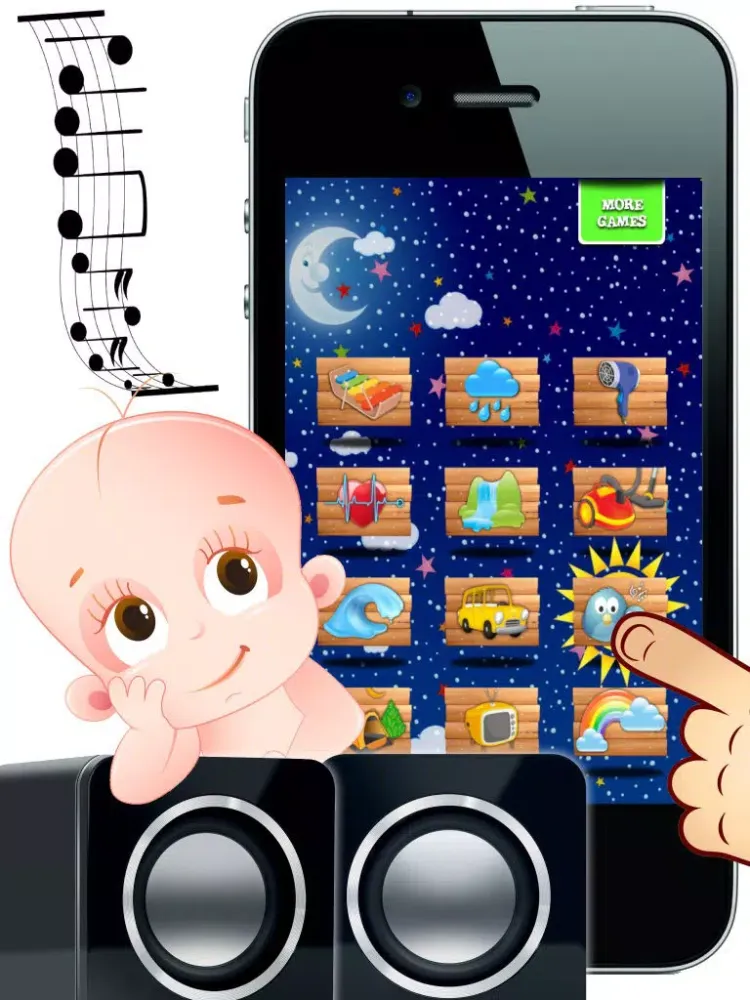 Screenshot di Baby Aid - Falling Asleep iPad 