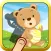 Big Forest Puzzle - free game for toddlers and kids with animals like snakes, bears, frogs ducks, rabbits,  bats, foxes or deers