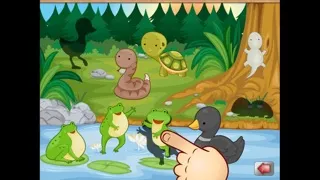 Capturas de tela do Big Forest Puzzle - free game for toddlers and kids with animals like snakes, bears, frogs ducks, rabbits,  bats, foxes or deers