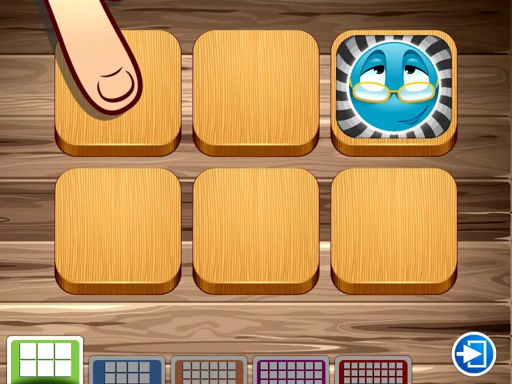 Screenshot di Memo Blocks - Free Memo And Match Up Game For Toddlers And Kids iPad 