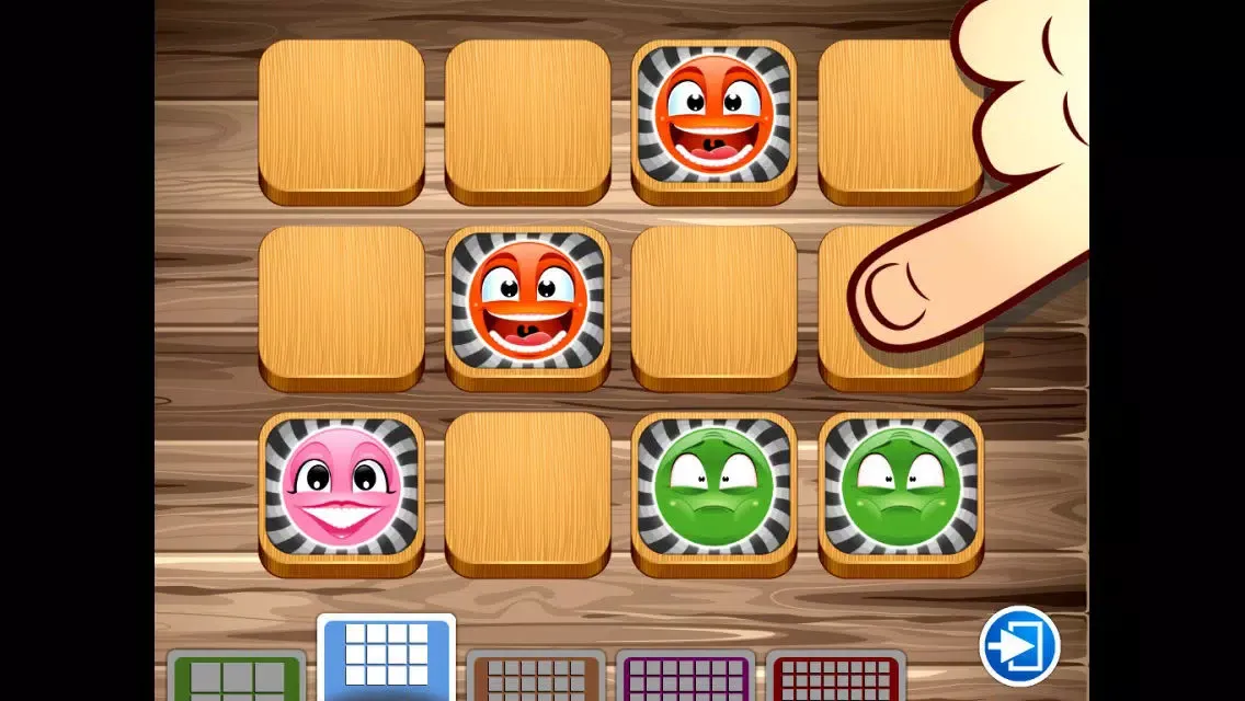 Screenshot di Memo Blocks - Free Memo And Match Up Game For Toddlers And Kids