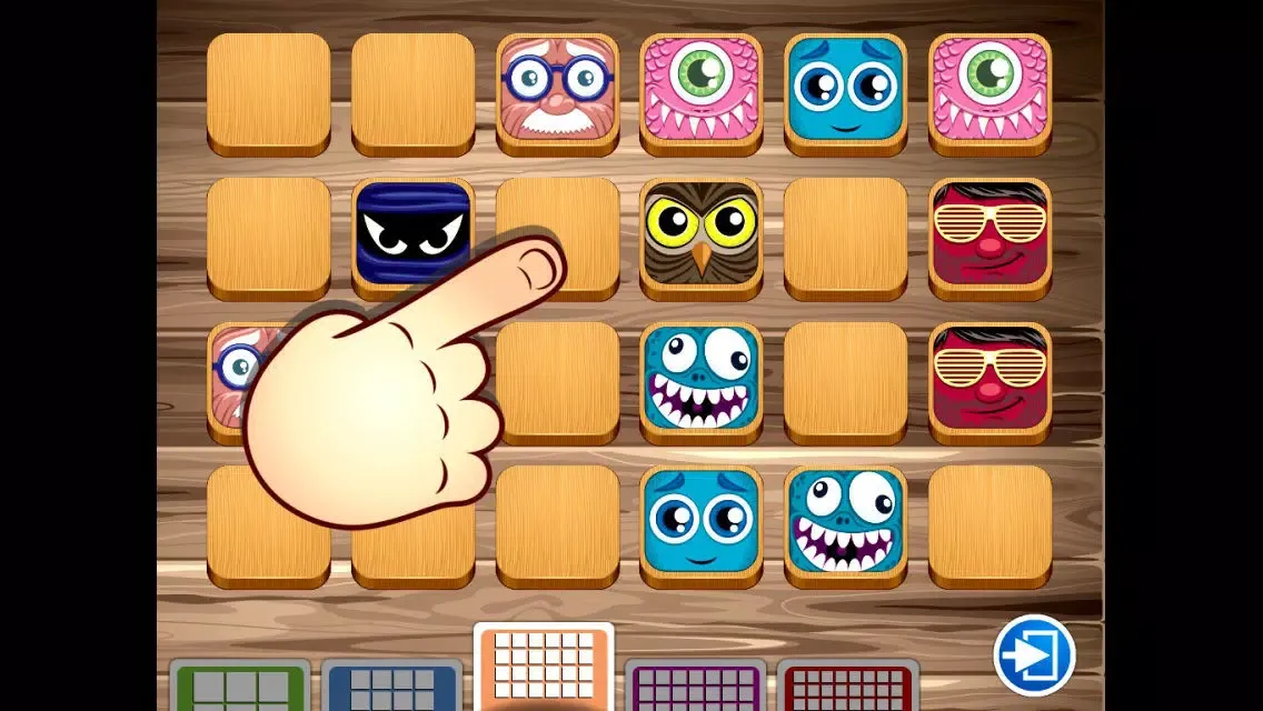 Screenshot di Memo Blocks - Free Memo And Match Up Game For Toddlers And Kids