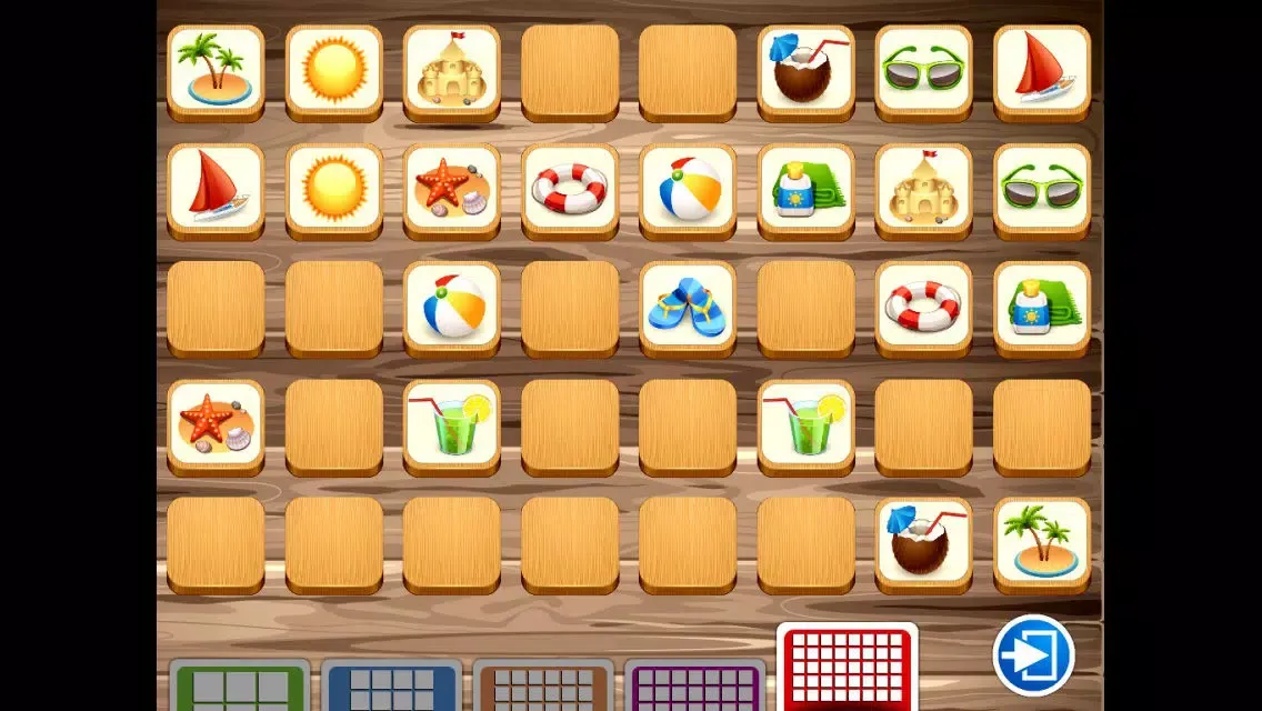 Screenshot di Memo Blocks - Free Memo And Match Up Game For Toddlers And Kids