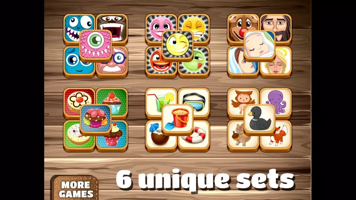 Screenshot di Memo Blocks - Free Memo And Match Up Game For Toddlers And Kids