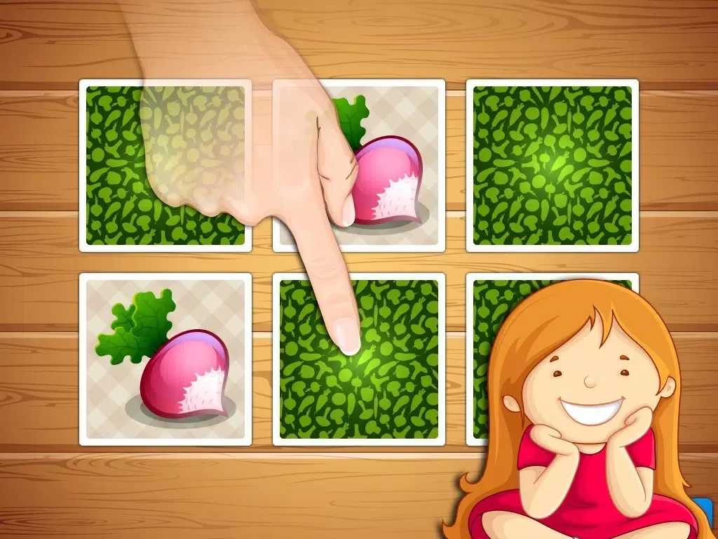 Capturas de pantalla de Dish Memo Game For Kids iPad 