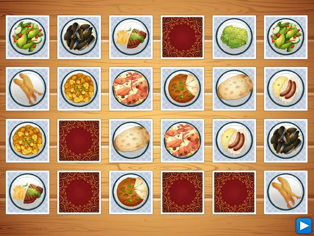 Capturas de pantalla de Dish Memo Game For Kids iPad 