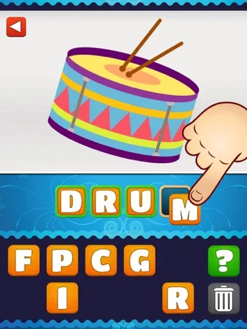 Captures d'écran de Find The Word For Kids - 1 Pic 1 Word iPad 
