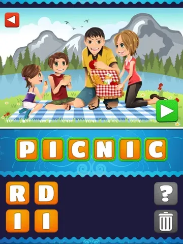 Captures d'écran de Find The Word For Kids - 1 Pic 1 Word iPad 