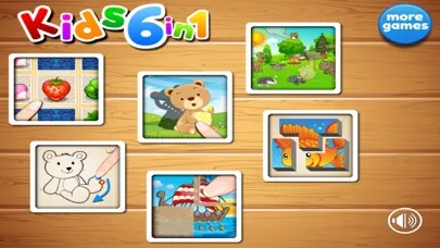 Tangkapan skrin Kids Games Collection