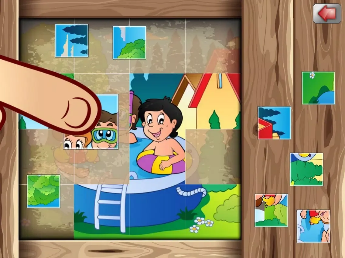 puzzle game for kids & toddlers iPad  Screenshots