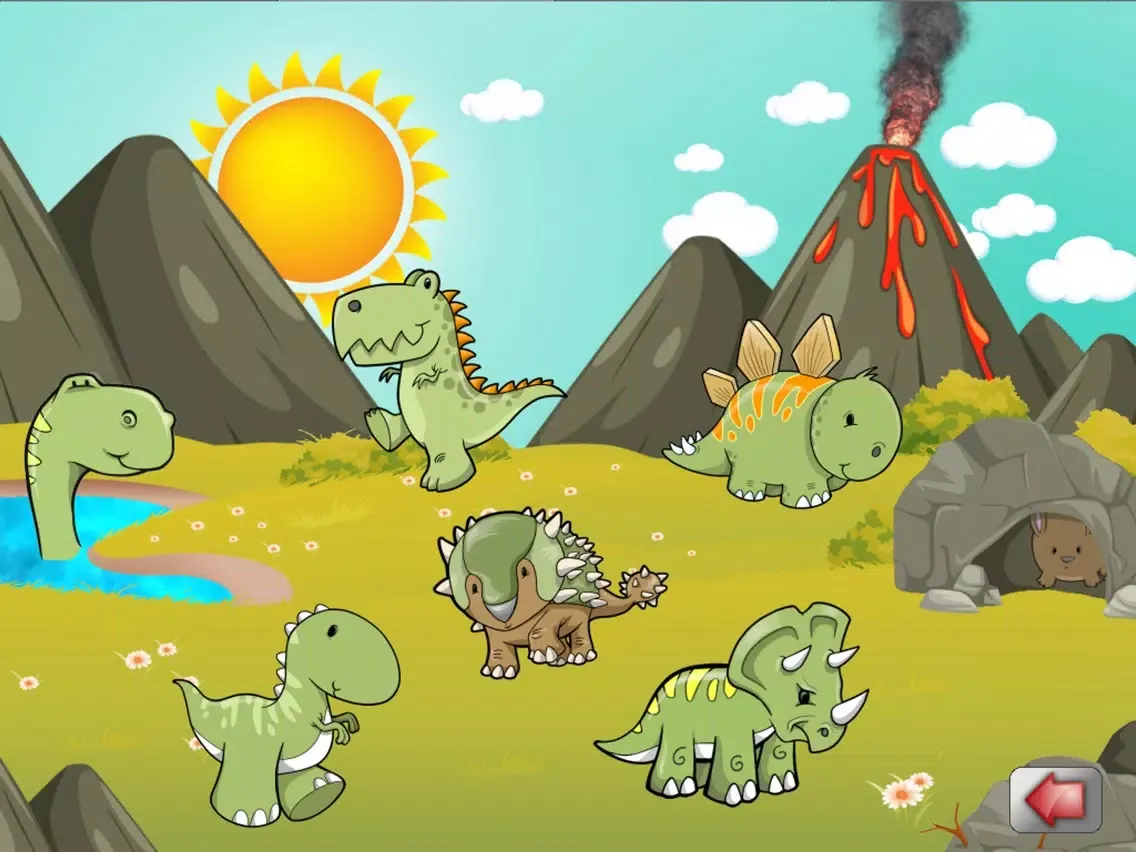 Adventureland for toddlers - explore animals iPad  Screenshots
