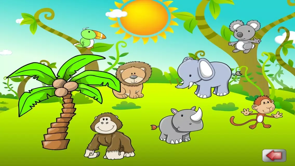 Adventureland for toddlers - explore animals Screenshots