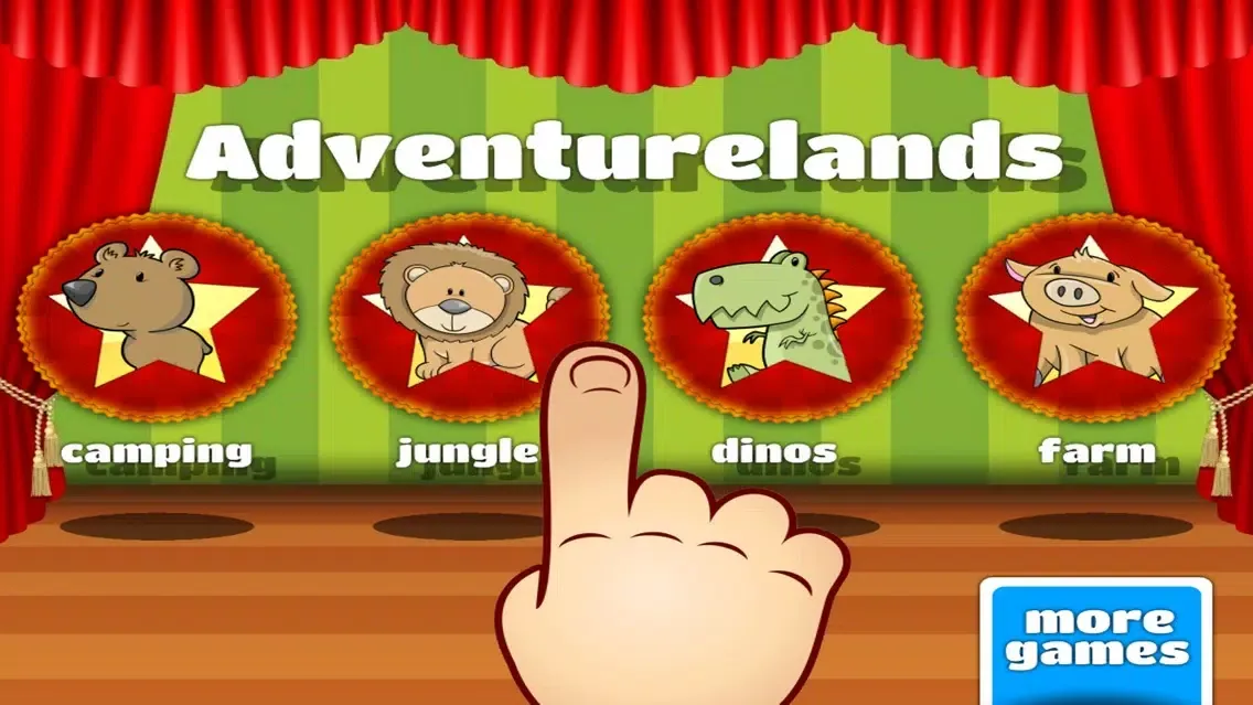 Adventureland for toddlers - explore animals Screenshots