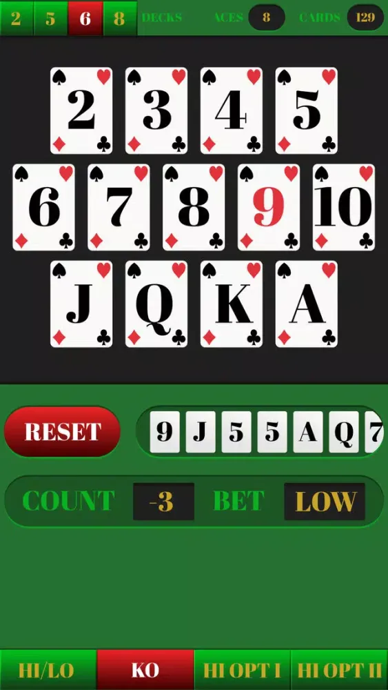 Скриншоты Blackjack Tracker
