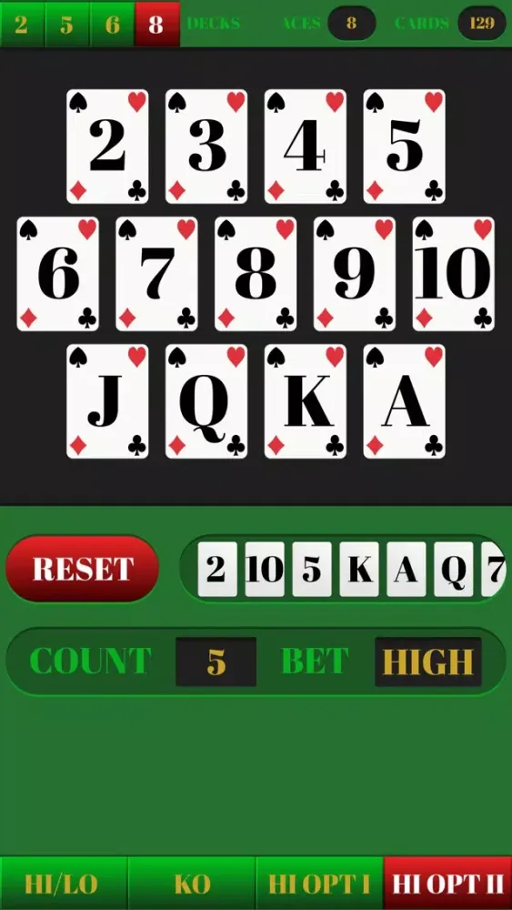 Скриншоты Blackjack Tracker