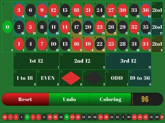 Screenshot di Easy Roulette Tracker iPad 
