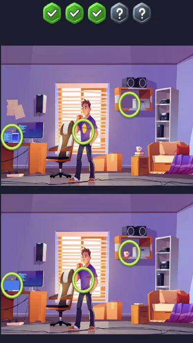 Ảnh chụp màn hình của Finding: Find the Differences