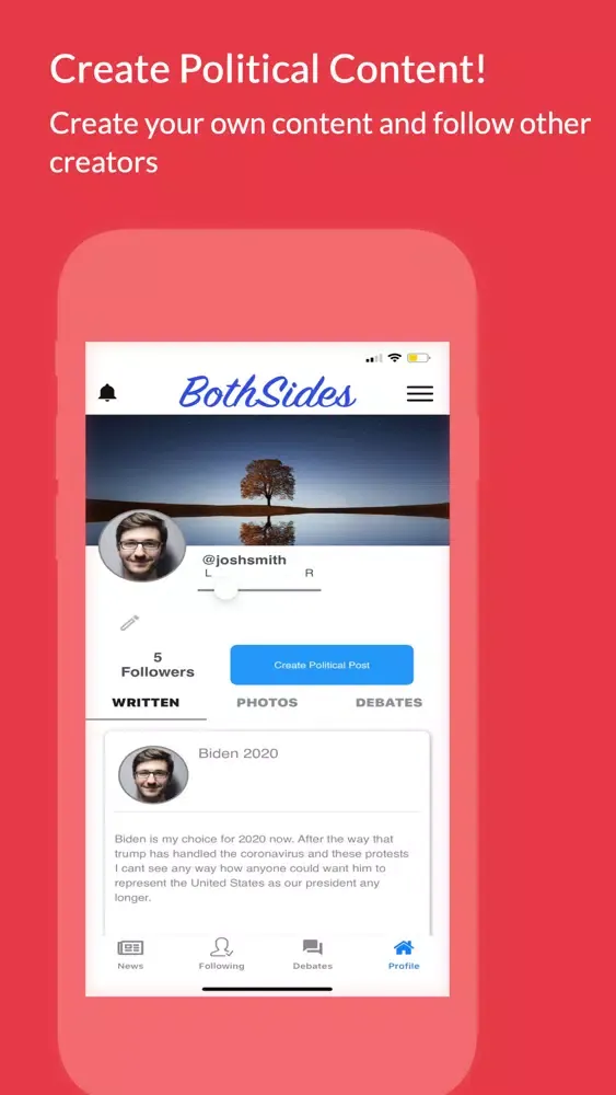 صور Both Sides - politics App