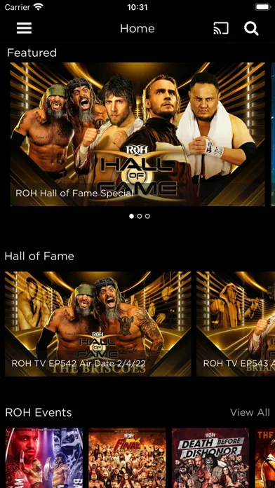 Ring of Honor سکرین شاٹس