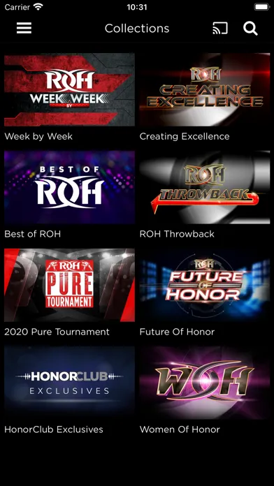 Ring of Honor سکرین شاٹس