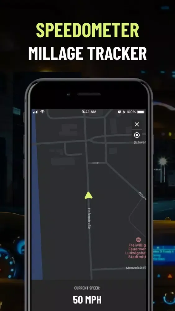 Speedometer & Mile Tracker GPS スクリーンショット
