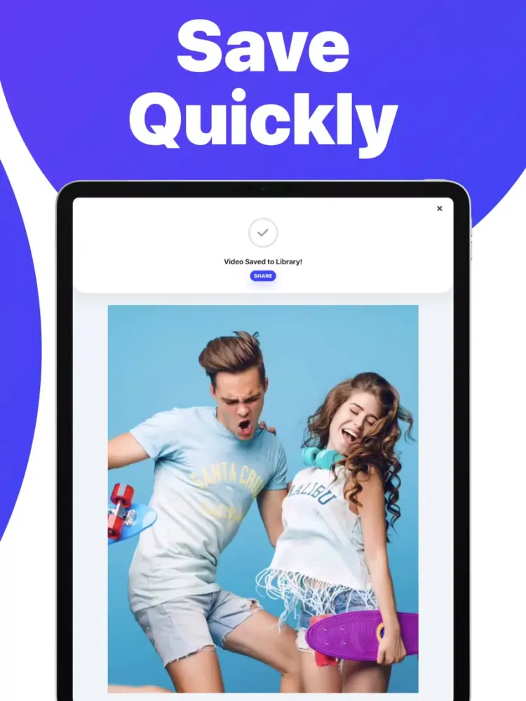 Video Crop - Resize Movie Clip iPad  Ekran Görüntüleri