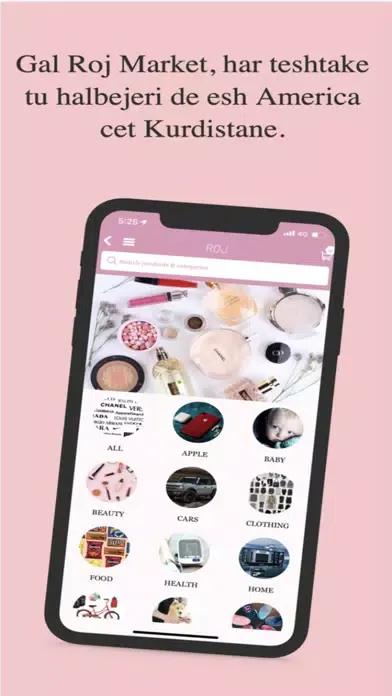 Screenshot di ROJ Market